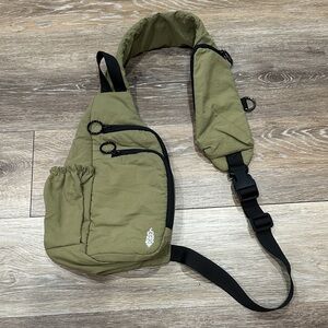 NWOT! Free People Movement Olive Green Sling Bag